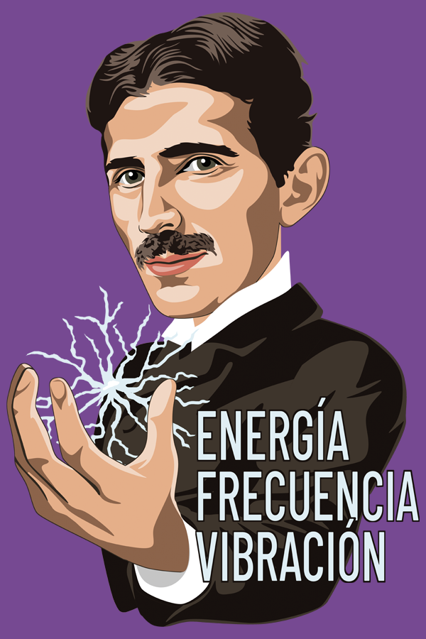 Ilustracion Nikola Tesla