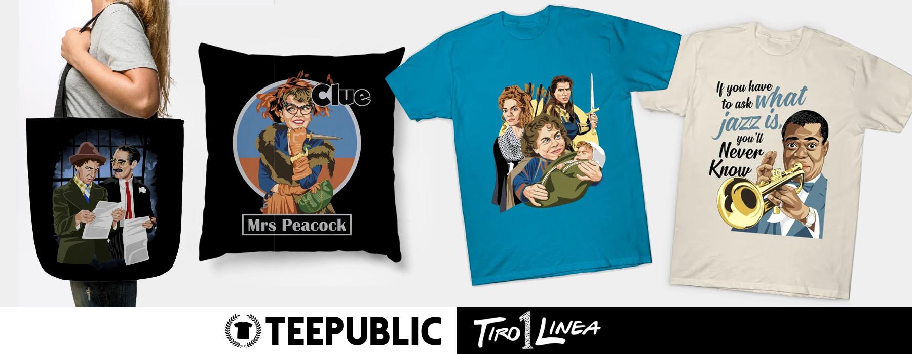 Tienda Teepublic Tiro1Linea